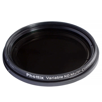 Phottix Variable ND Multi-Coated Filter (VND-MC) (52mm)
