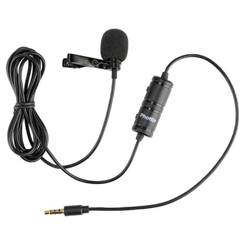 Phottix MC10 Lapel Microphone (1.5m)